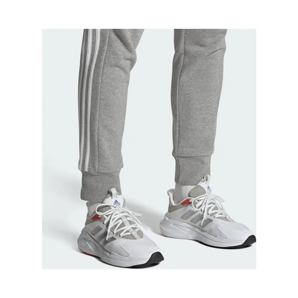 Adidas AlphaEdge + Cloud White / Silver Metallic / Bright Red (IF7289)