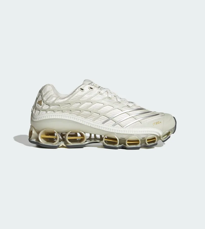 Adidas MEGARIDE F50 SCHOENEN Cloud White / Ice Gold Met. / Gold Metallic (KI4740)