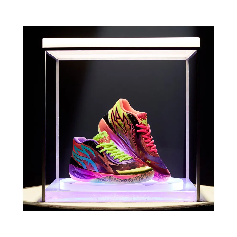 Puma MB.02 Be You Basketball Shoes Pink/Black/Yellow (378283-01)