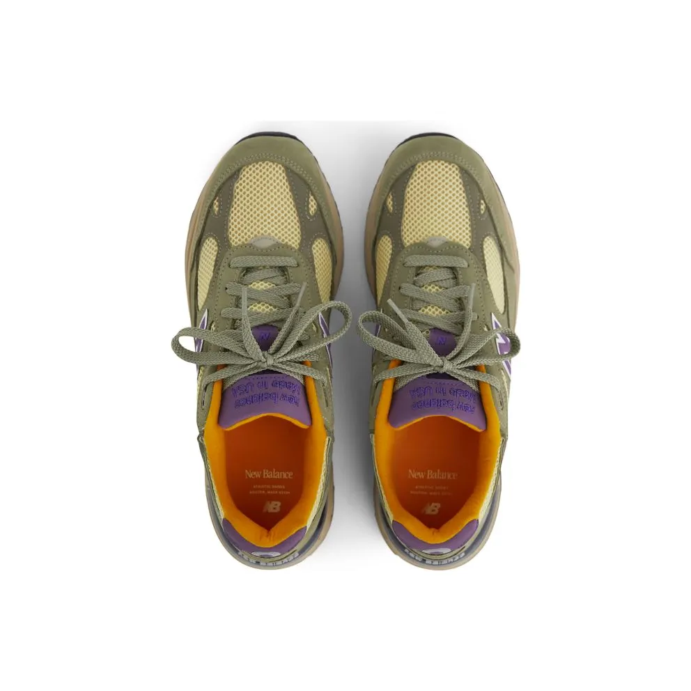New Balance 993 “Made in USA – Olive Leaf / Maize” (U993OL)