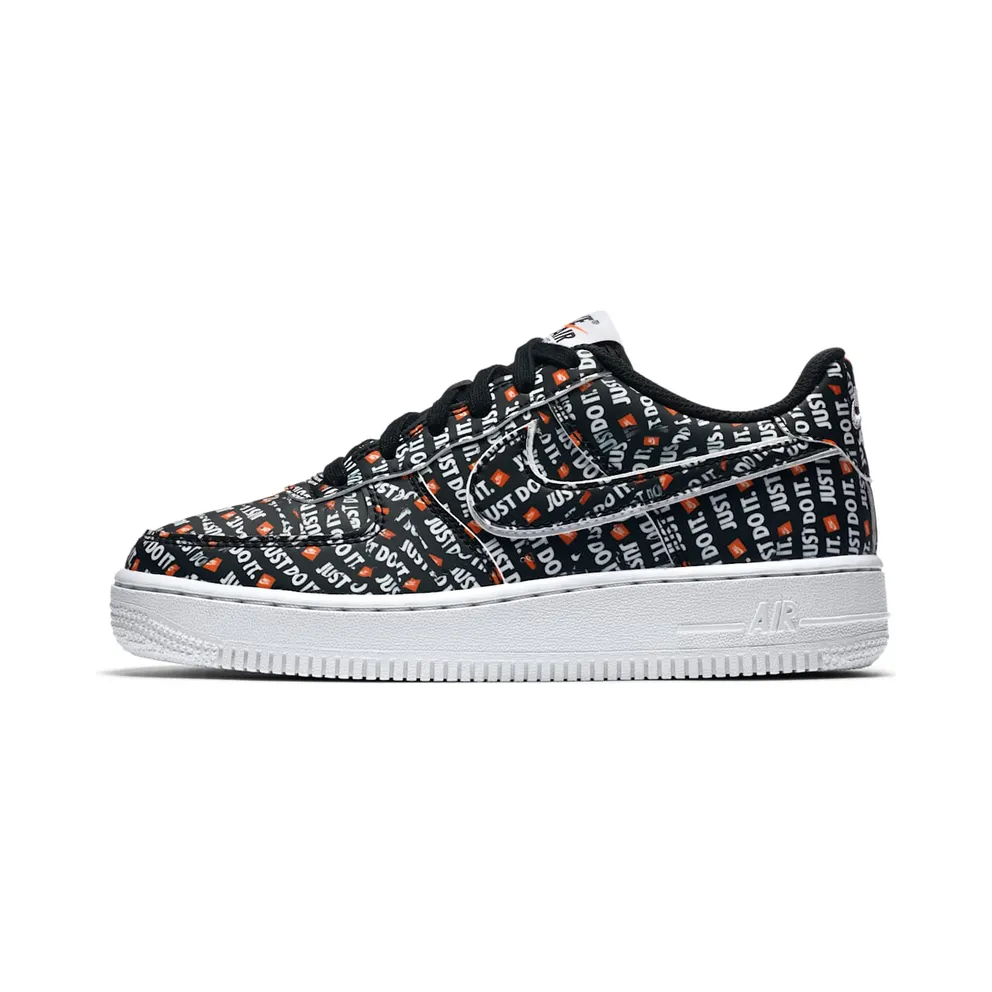 Nike Air Force 1 Low Just Do It Pack Black (GS)