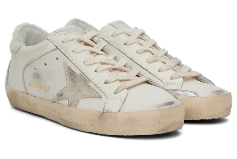 Golden Goose White Super-Star Sneakers (GWF00104.F003205.11110) (4)