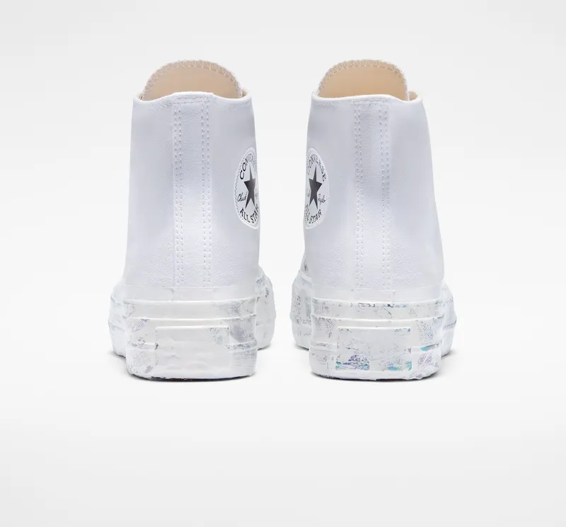 Converse Chuck Taylor All Star Lift Platform White Iridescent (A03337C)