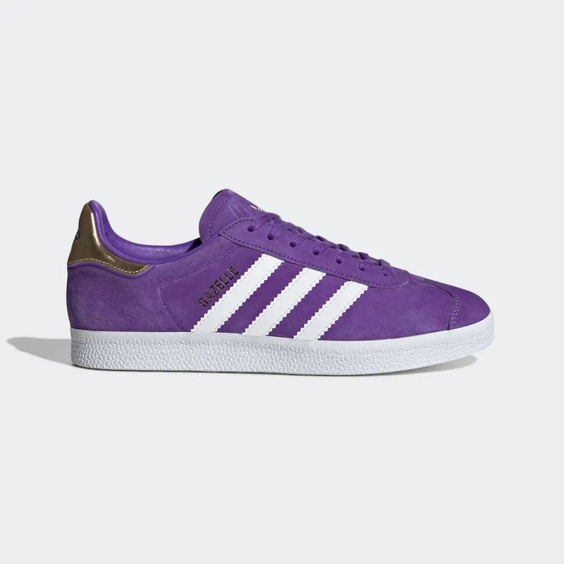 adidas Gazelle TfL Elizabeth Line (W) Collegiate Purple/Footwear White/Gold Metallic (EE8109)