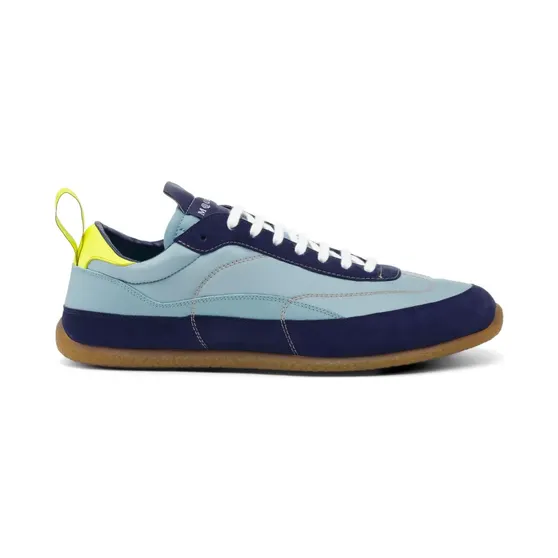 Alexander McQueen EC1 met suède afwerking en vlakken “Blue” (854015WIAJ4)