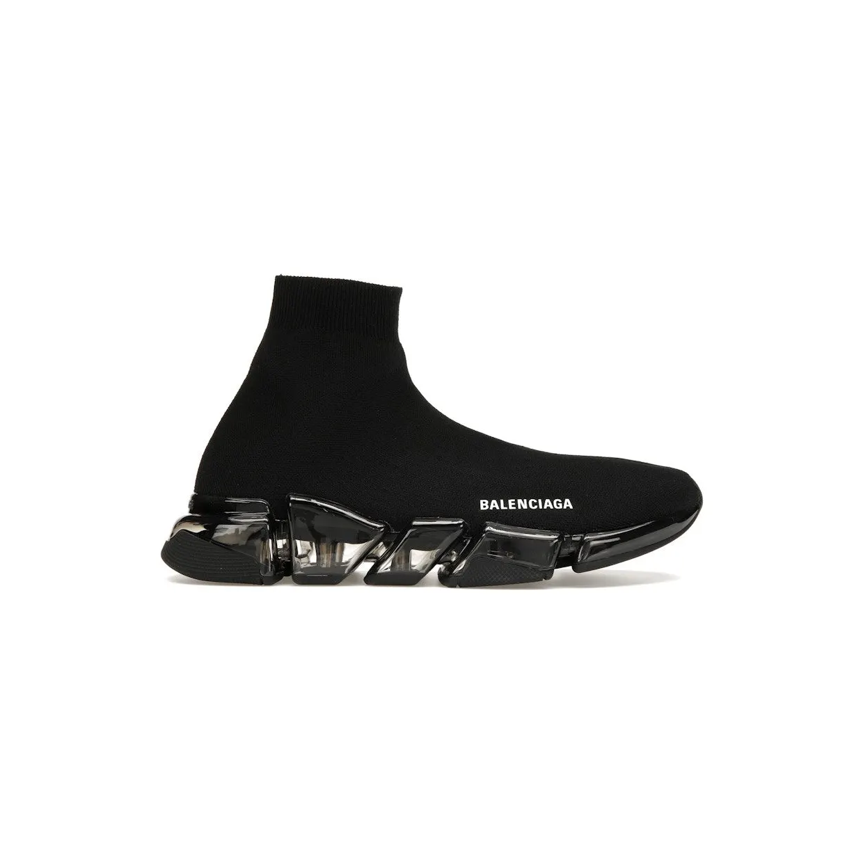 Balenciaga Speed 2.0 Clear Sole Black (617239W2DC41000)