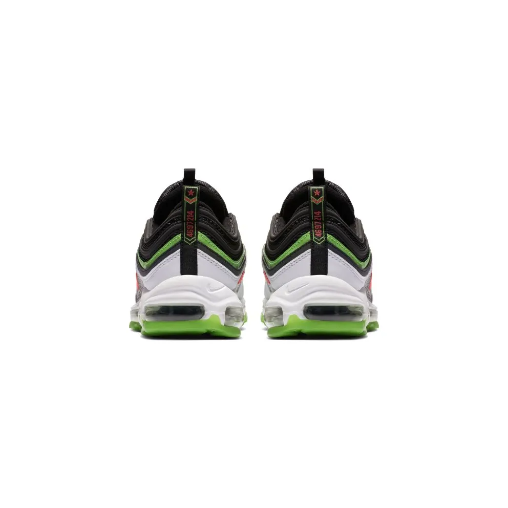 Nike Air Max 97 Dallas Home Black/Bright Crimson-White-Rage Green (CD7788-001)