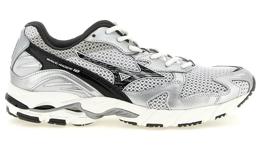 Mizuno Wave Rider 10 “Silver” (D1GA261D06)