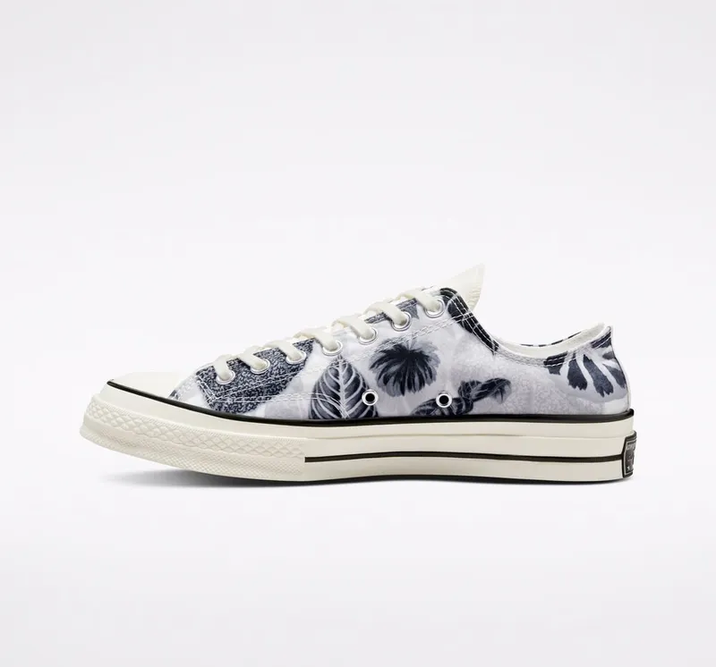 Converse Chuck 70 Tropical Leaf Egret/Black/egret (A00483C)