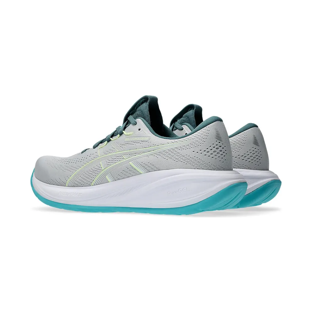 ASICS GEL-CUMULUS 28 “Cloud Grey / Energy Aqua” (1011C143-021)