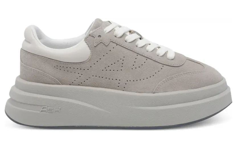 Ash Idol geperforeerde sneakers – Beige (IDOL01)