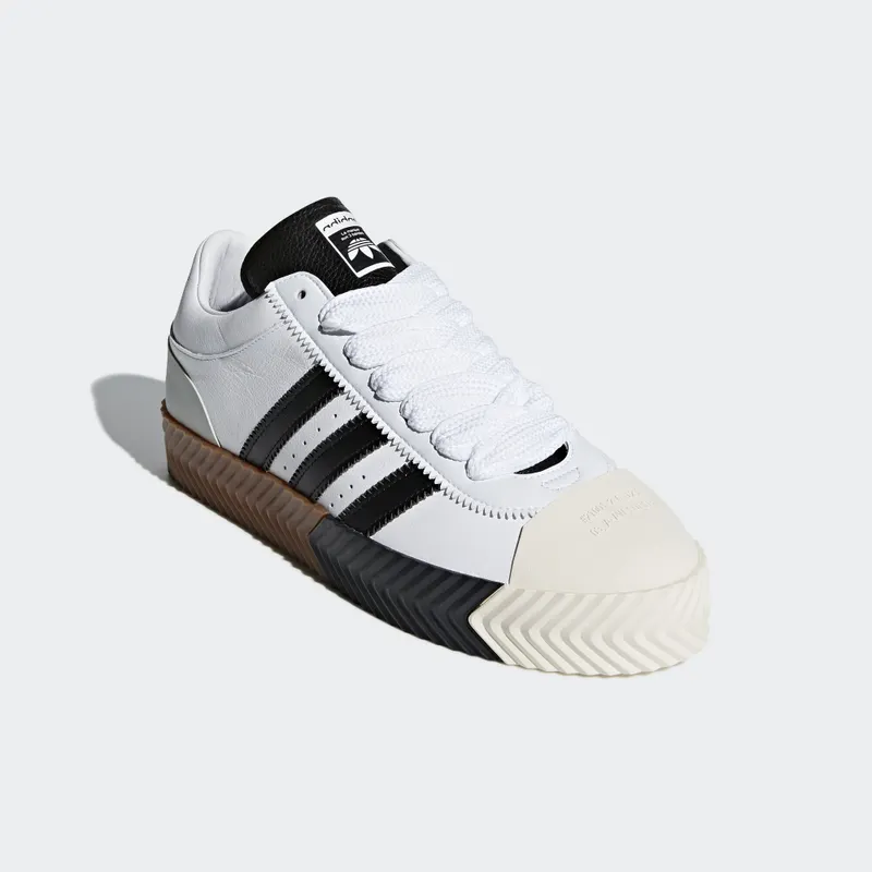 adidas AW Skate Super Alexander Wang White Black White/Core Black/Tech Silver (F35295)