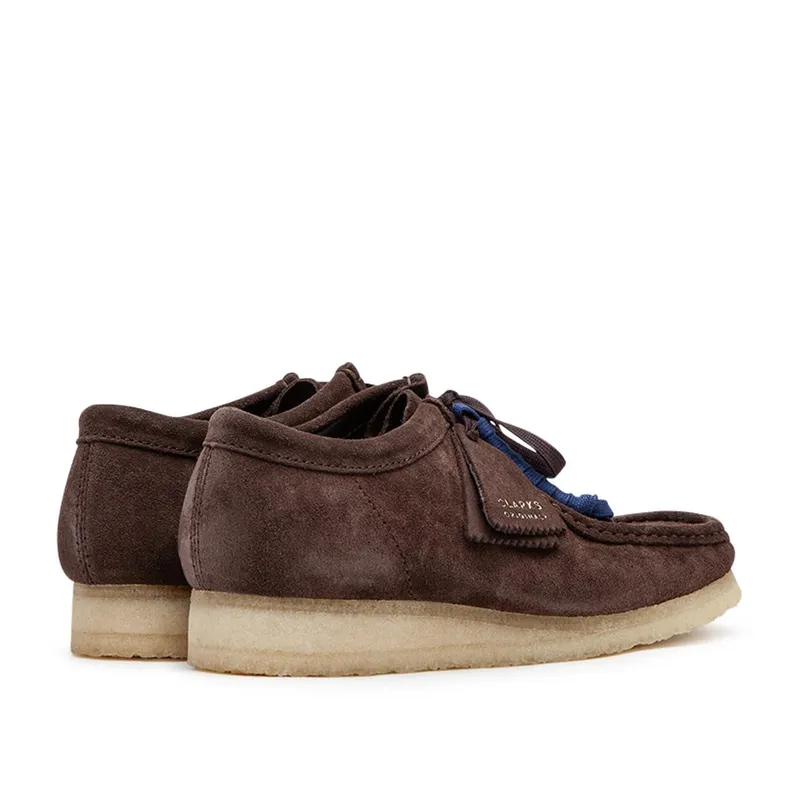 Clarks Originals Wallabee Dark Brown Suede (26156606)