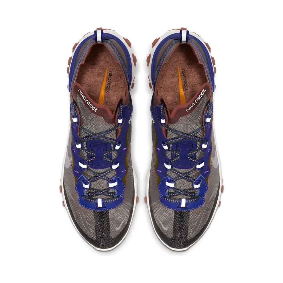 Nike React Element 87 Dusty Peach Dusty Peach/Atmosphere Grey-Deep Royal Blue-Lucid Green-Amarillo-Hyper Grape (AQ1090-200)