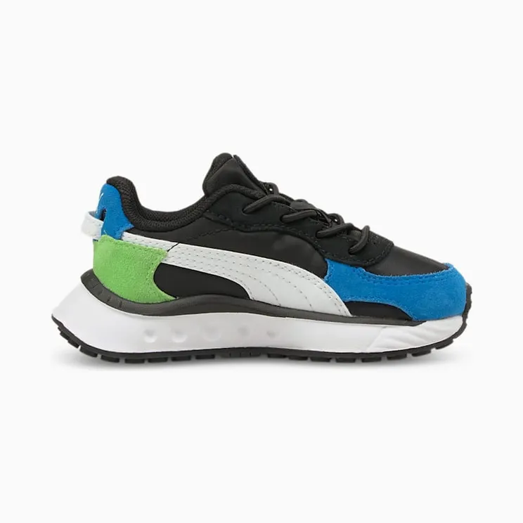 Puma Wild Rider Rollin’ babysneakers Blue/Black (38203005)
