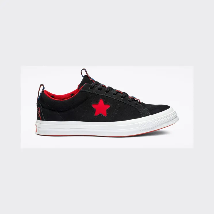 Converse Hello Kitty x One Star Low Top ‘Black’ Black (163904C)