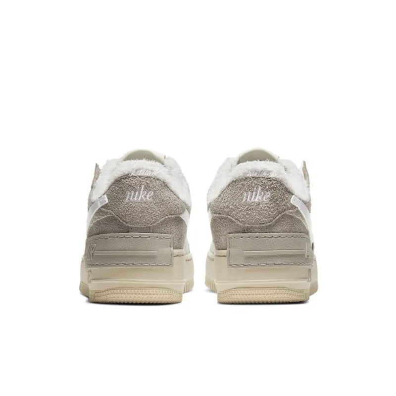 Nike Air Force 1 Shadow Wild (W) Enigma Stone/White-Oatmeal-Light Bone (DC5270-016)