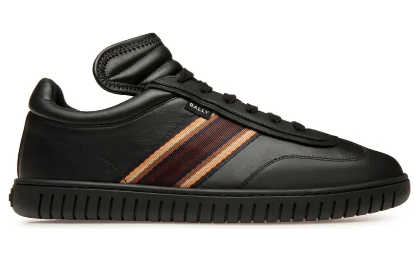 Bally Parrel Sneakers mit Streifen – Schwarz (MSK06FVT005)