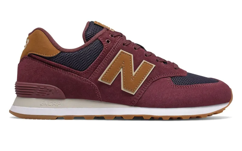 New Balance 574 Maroon Navy (ML574JOB)