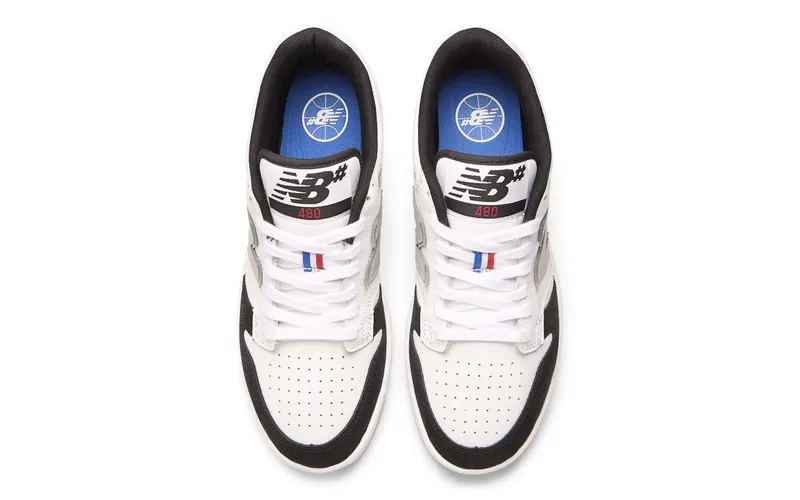New Balance Numeric 480 Tiago Lemos x Kawhi Leonard White Black (NM480KWI)