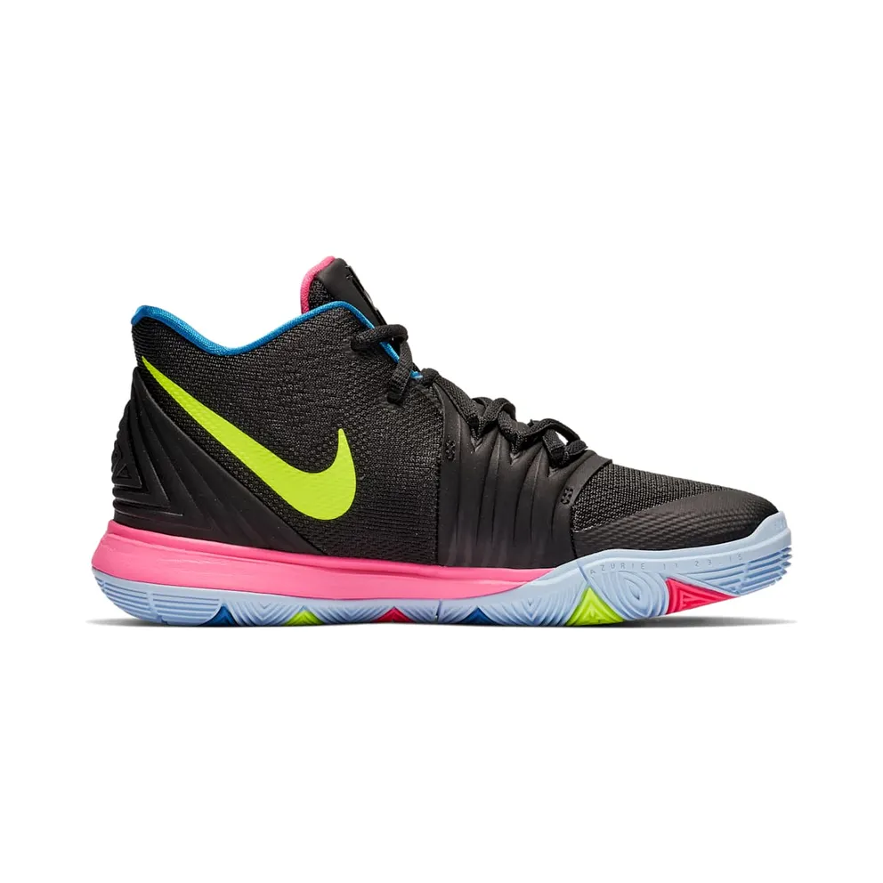 Nike Kyrie 5 Just Do It (GS) Black/Volt-Hyper Pink (AQ2456-003)