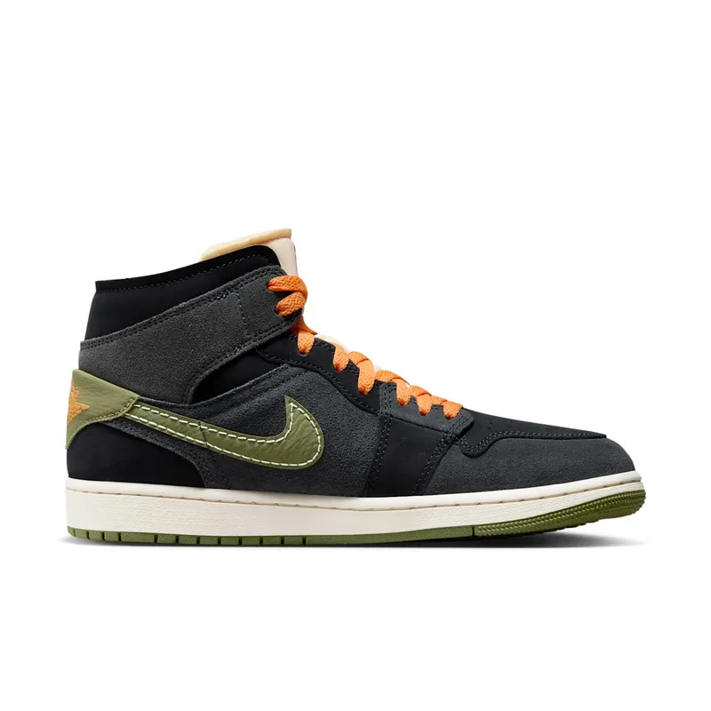 Air Jordan 1 Mid SE Craft “Anthracite Light Olive” (FD6817-003)
