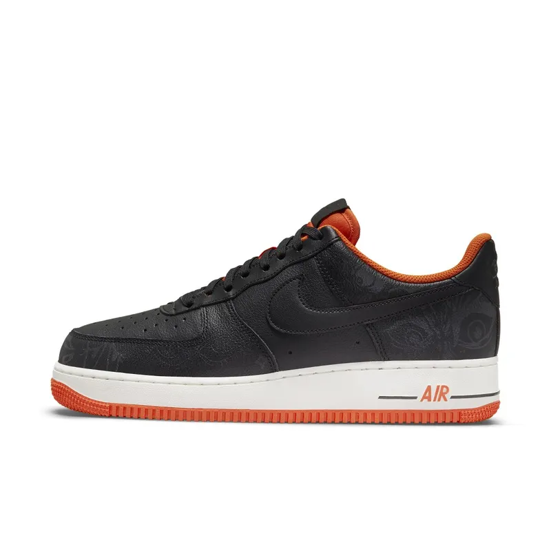 Nike Air Force 1 Low 07 PRM Halloween – “Black / Black-starfish-sail” (DC8891-001)