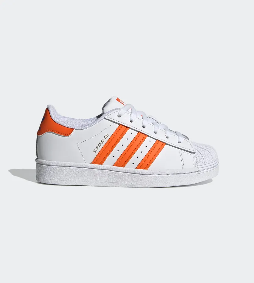 adidas Superstar Cloud White / Blue / Gold Metallic (FZ0650)
