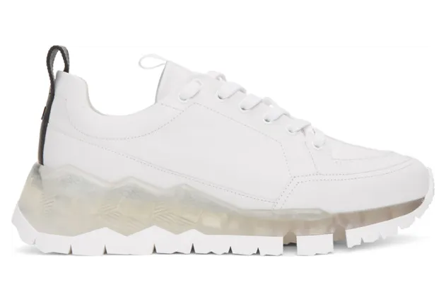 Pierre Hardy White and Transparent Street Life Sneakers (QX02)