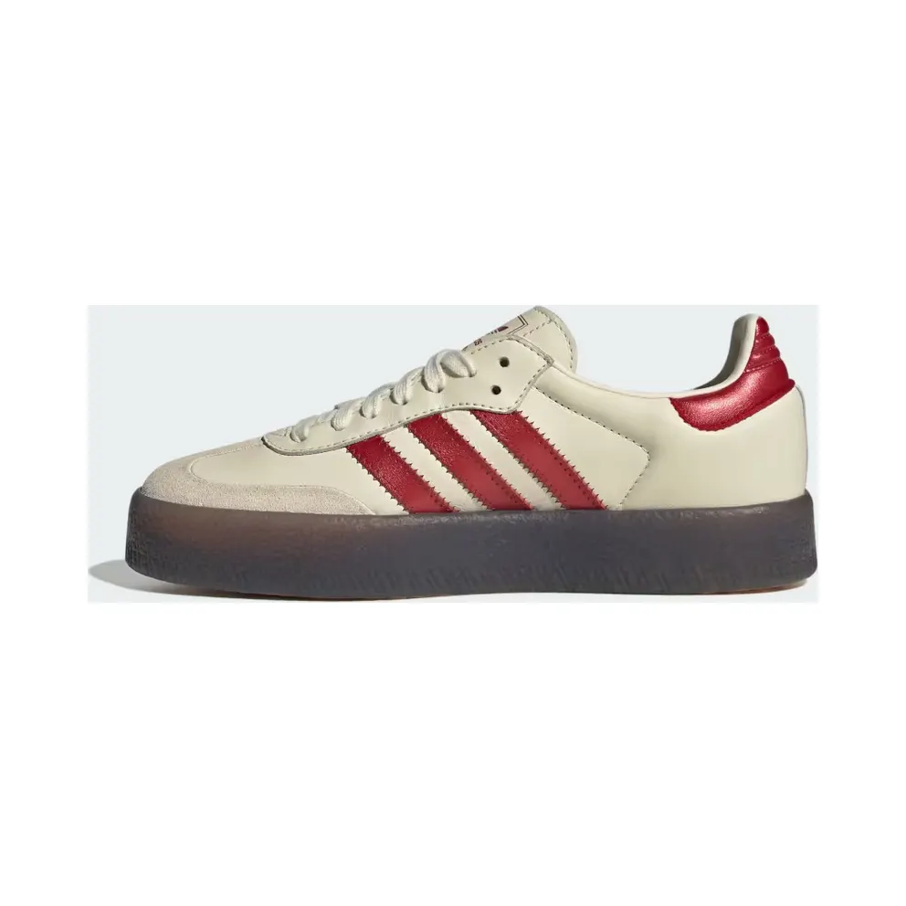 adidas Sambae Cream White Shadow Red
