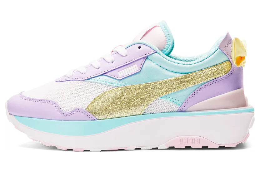 Puma Cruise Rider Bon Bon-sportschoenen Roze/Wit/Paars (385807-01)