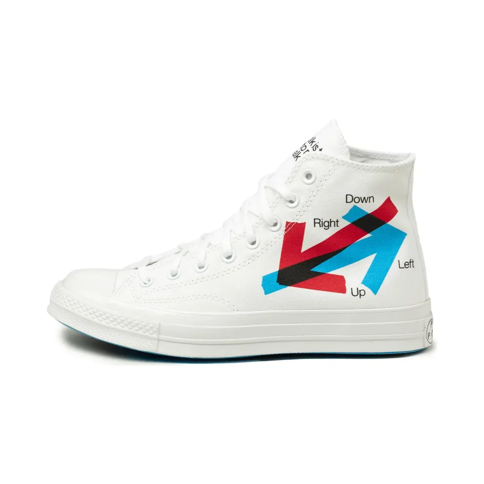 Converse Converse x Patta x Experimental Jetset Chuck 70 White/fiery Red/diva Blue (A03173C)
