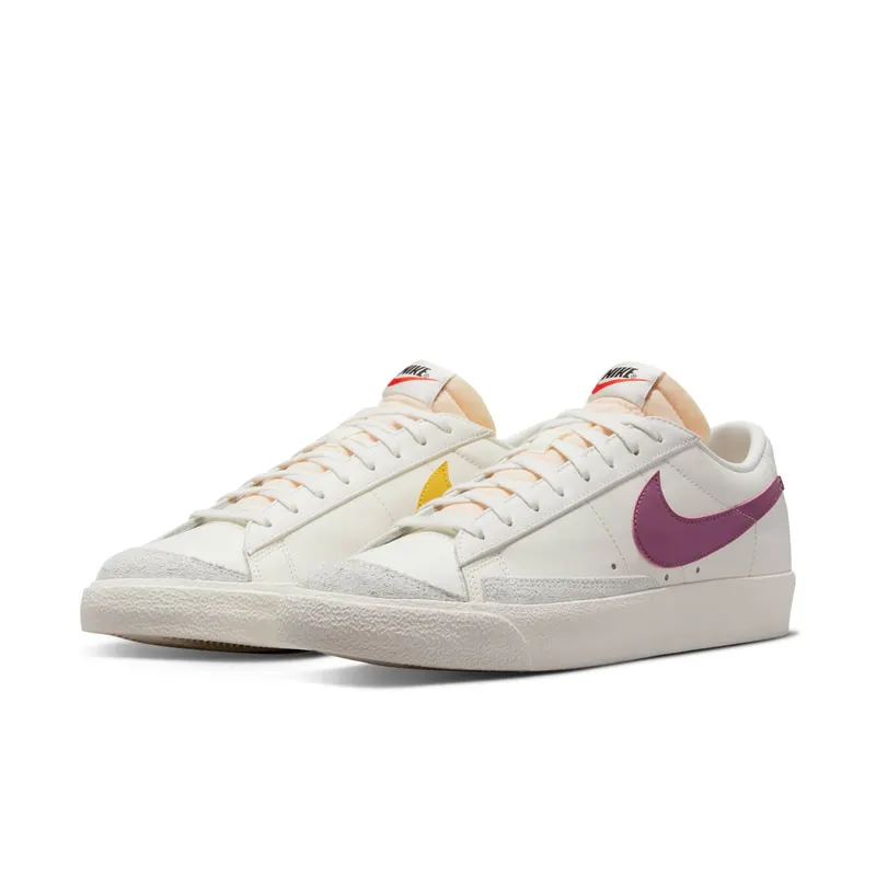 Nike Blazer Low 77 Vintage Sail Light Bordeaux Vivid Sulfur (DA6364-106)