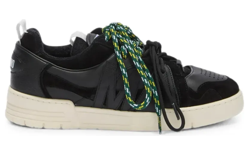 Moschino Sneakers mit Einsätzen – Schwarz (MB15304G0PGAE)