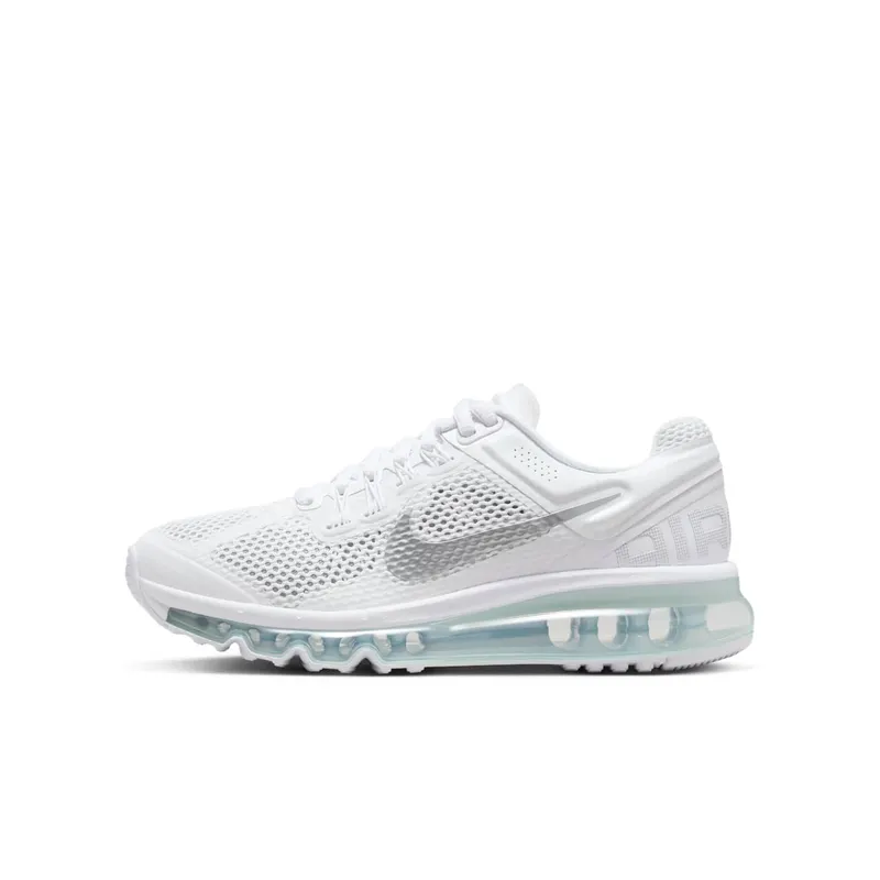 Nike Air Max 2013 White Black Metallic Silver (555426-101)
