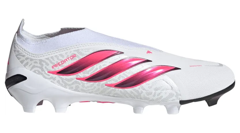 Adidas Predator League Laceless FG Nockenschuhe, weiß, Größe 47 ⅓ (JP6284)
