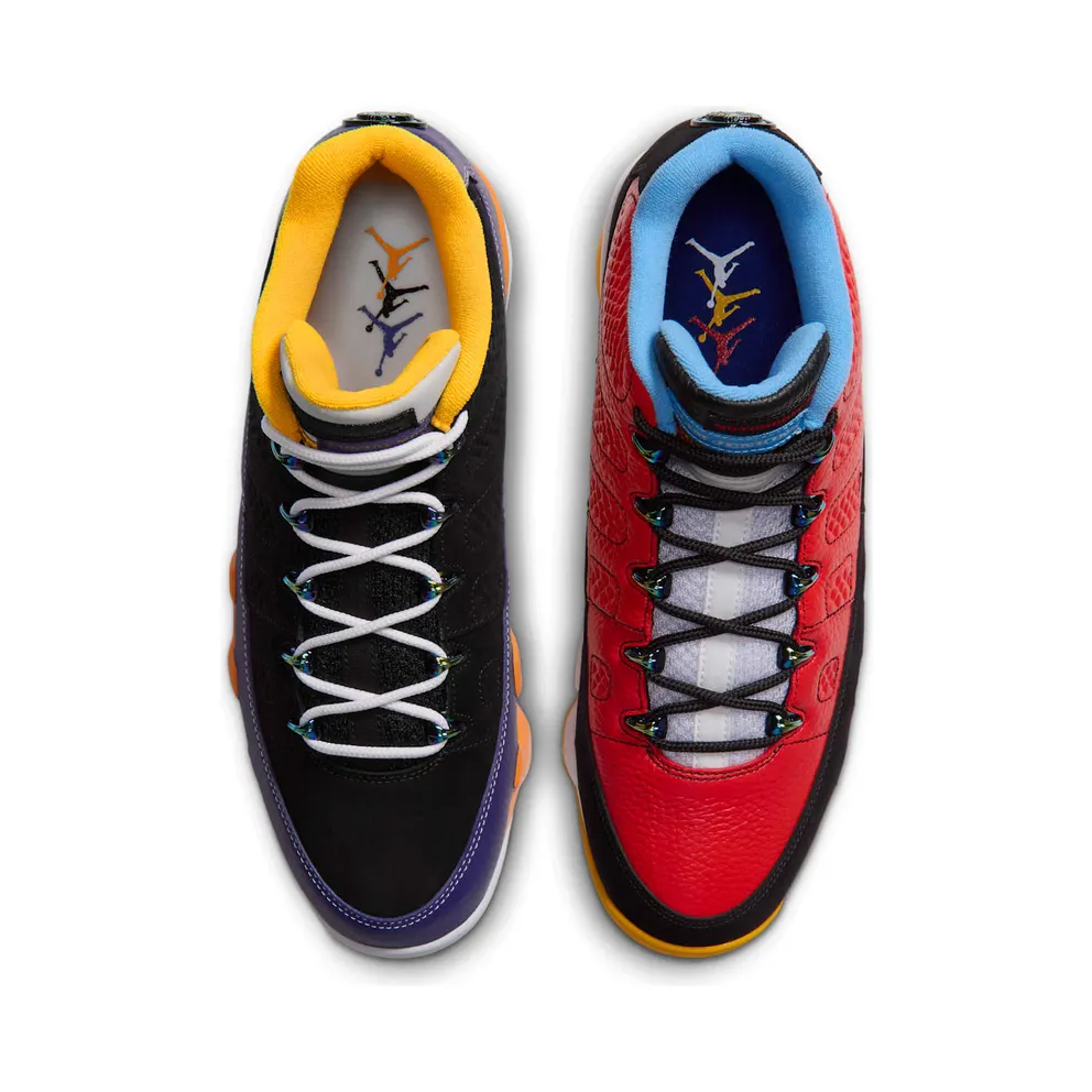 Air Jordan Nine Low Black / University Blue / University Gold (IV6476-010)