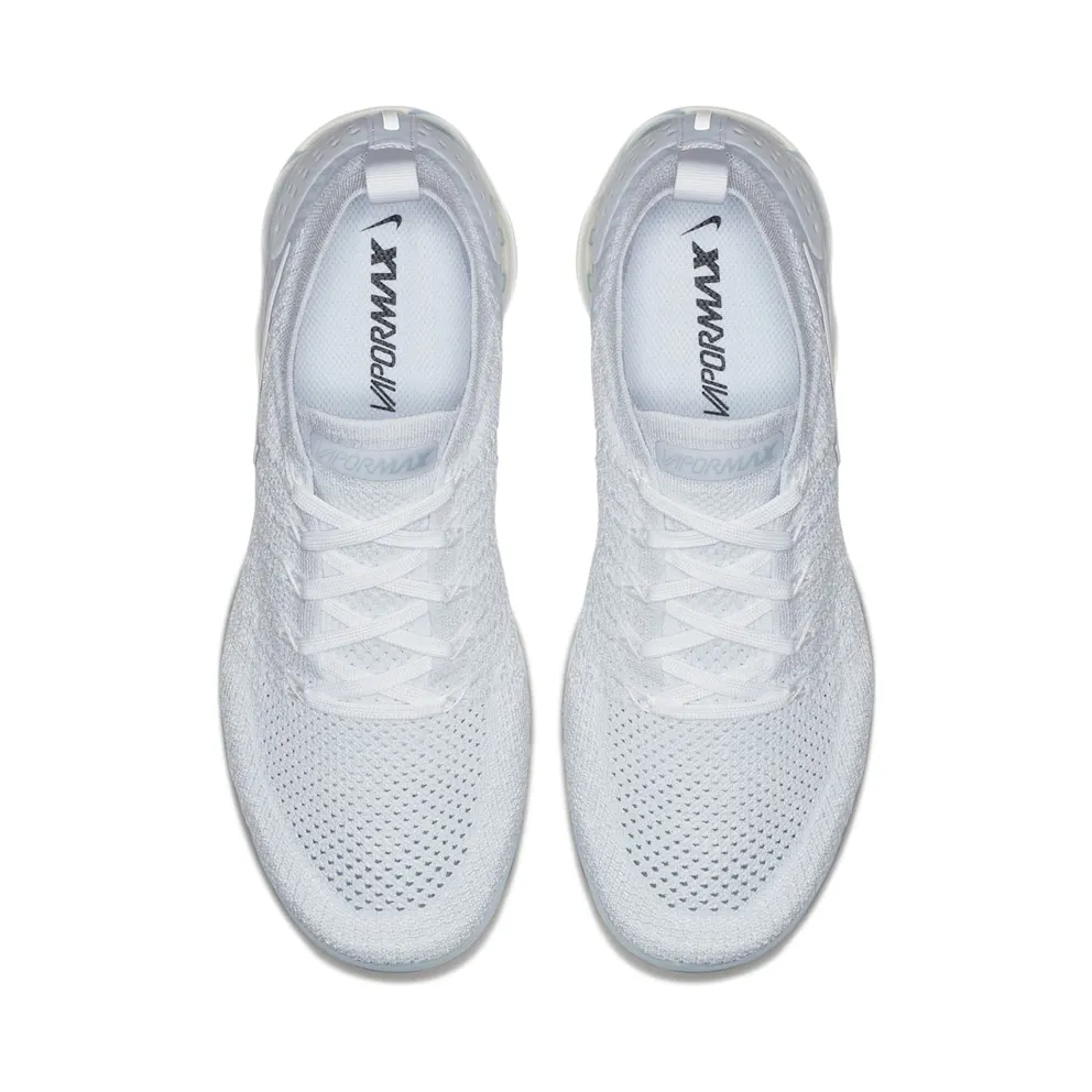 Nike Air VaporMax Flyknit 2 White Pure Platinum White/White-Pure Platinum-Metallic Silver (942842-100)