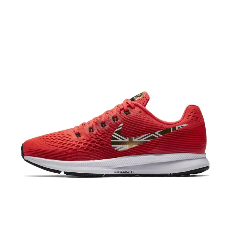 Nike Air Pegasus 34 Mo Farah Bright Crimson/Metallic Gold-Black (AA3775-607)