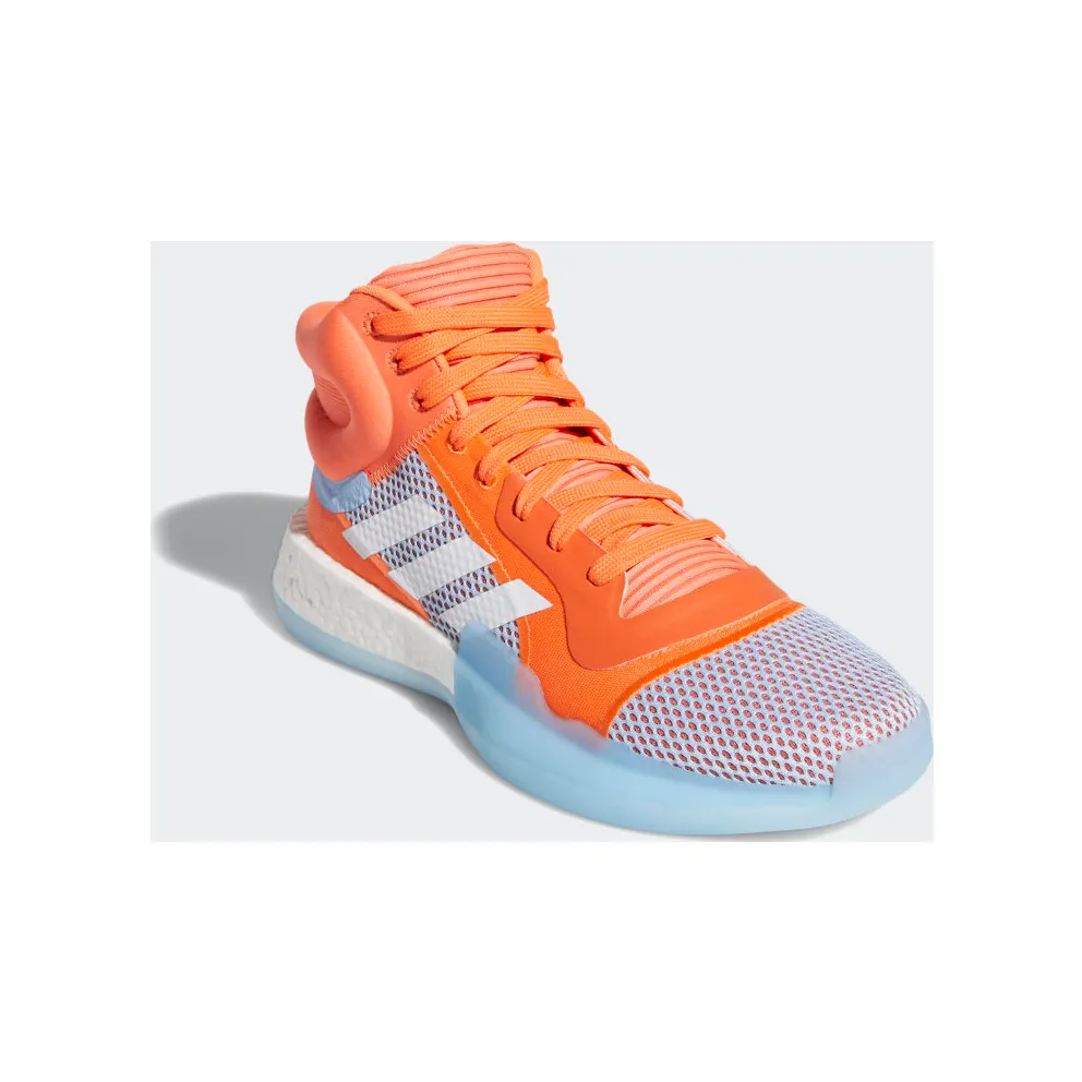 Adidas Marquee Boost ‘Hi-Res Coral Blue’ Hi-Res Coral/Cloud White/Glow Blue (F97276)