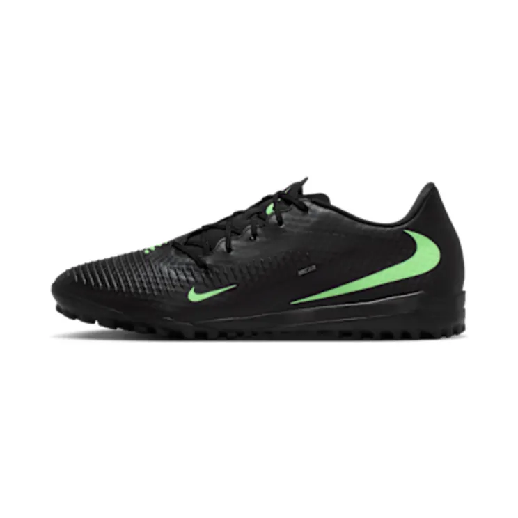 Nike Phantom 6 Low Academy Turf “Black / Illusion Green” (HQ2325-001)