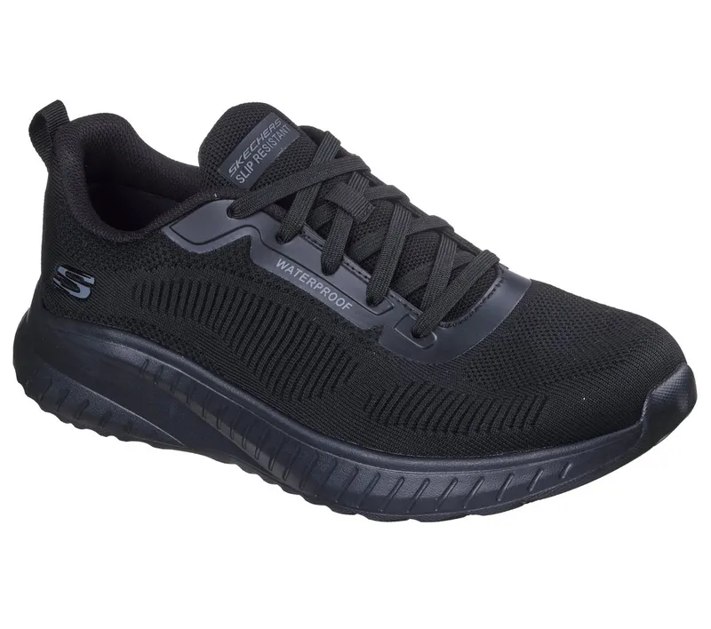 Skechers Work Waterproof Slip-Resistant: Squad Chaos Sneaker Black