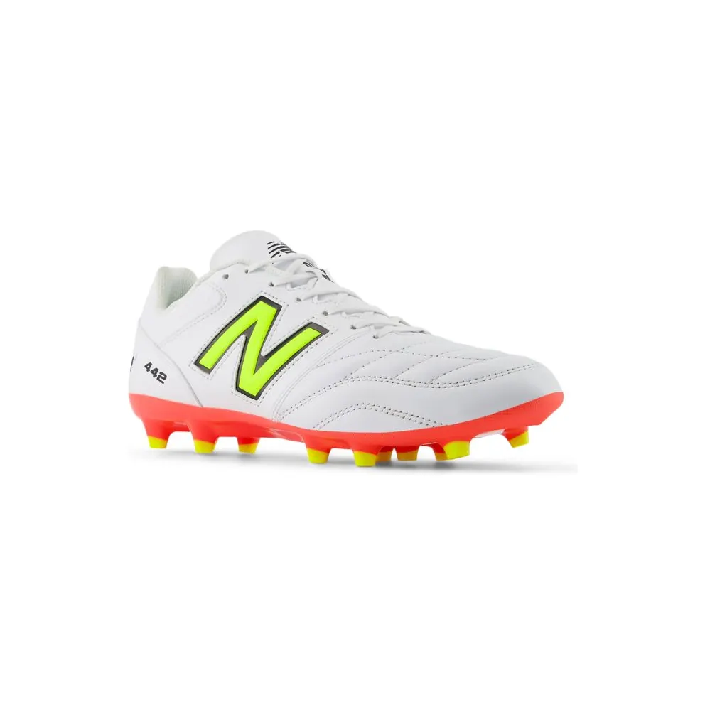 New Balance 442v2 Team FG White Energy Red Hi-lite (MS42FIB2)