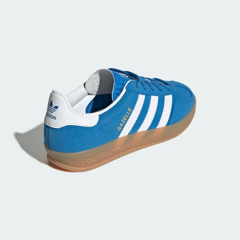 adidas Gazelle Indoor Blue Bird Cloud White Gum (JS3802)
