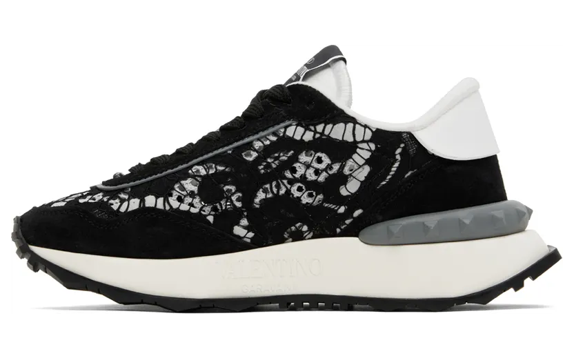 Valentino Garavani Black Lacerunner Low-Top Sneakers (1W2S0DY9ZUX) (3)