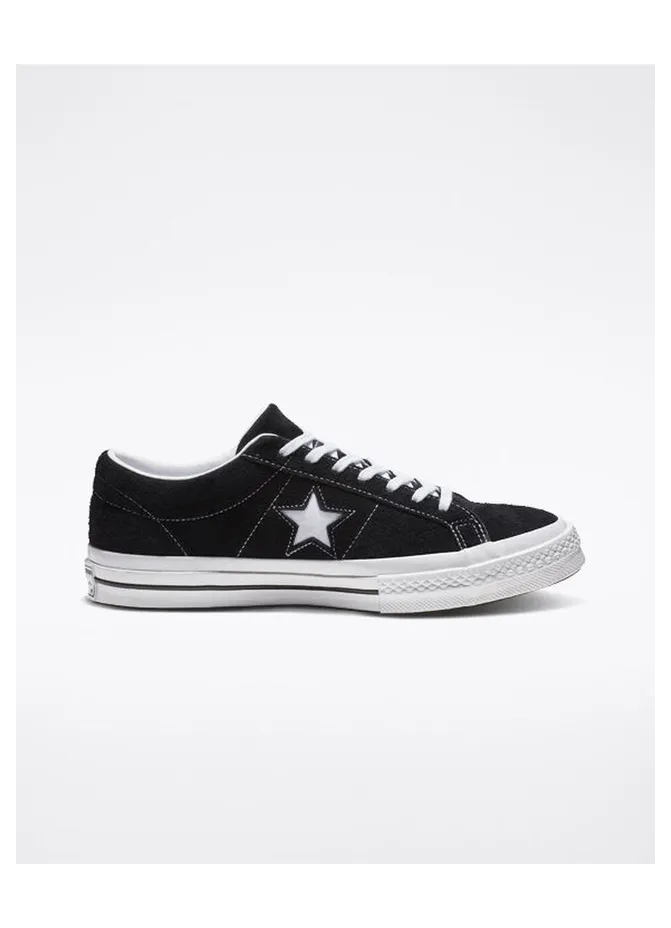 Converse One Star Premium Suede Black Black (158369C)