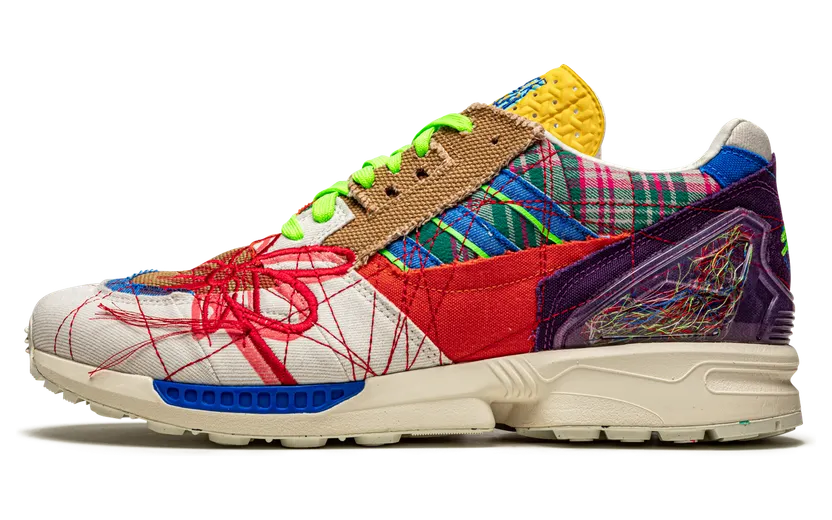 adidas ZX 8000 SuperEarth Off White / Blue Bird / Red (GZ3088)