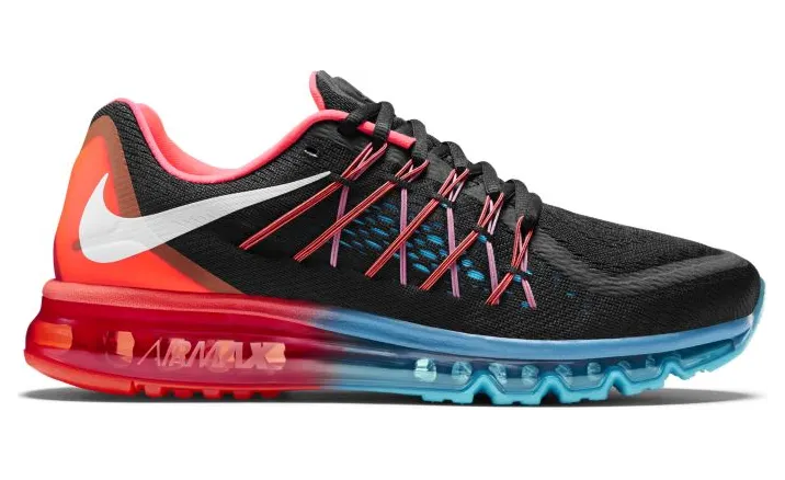 Nike Air Max 2015 Black/White Bright Cremson Blue (698902-006)