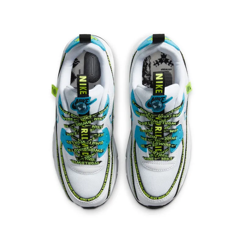 Nike Air Max 90 SE Worldwide Pack Blue Fury Volt (CV7665-100)