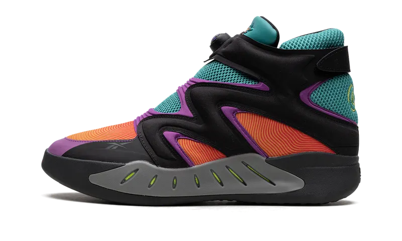 Reebok Looney Tunes Instapump Fury Zone Core Black / Utopic Teal / Primo Purple (GZ4947)